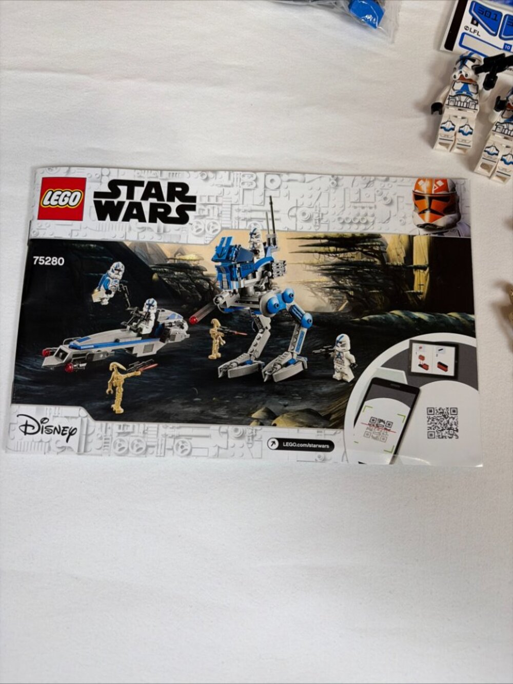 Lego 75280 501st Legion Clone Troopers Incomplete Legos - Picture 2 of 6